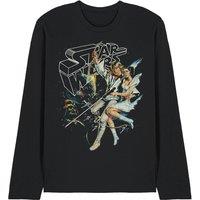 Star Wars Luke & Leia Vintage Long Sleeve T-Shirt, Black | Size: Medium