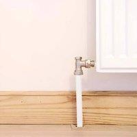 Marco Paul White Radiator Pipe Covers - Set of 8 | Size: 10000mm x 520mm