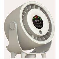 Quipulse Humidifying Mist Table Fan in White