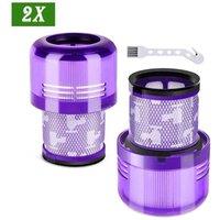 KORVIXA 2X Replacement Filter for Vacuum Cleaner in Purple | Size: 100 cm