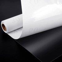 NESTLUNE Clear Gloss Transparent Sticky Back Plastic Self Adhesive Vinyl | Size: 100 cm x 15 cm