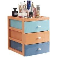 KORVIXA 3 Tiers Drawers Storage Tower Case