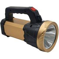 VOGREX Rechargeable Bright LED Hand Work Searchlight in Gold