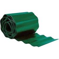 NESTLUNE 9*10cm Corrugated Garden Separator Lawn Grass Border Fence in Green | Size: 100 cm x 15 cm