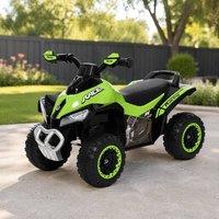 STILVORA Kids Ride-On Car Walker with Lights & Music in Green