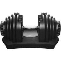 Hinsinc 5 - 40KG Quick Dial Adjustable Dumbbell in Black | Size: 0-12 m