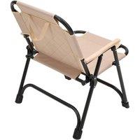 KORVIXA Khaki Folding Camping Chair | Size: 0-1 m