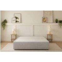Sloomy Divan Base Silver Naples 2 Drawers Left Side | Size: Super King
