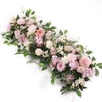 Garden Sanctuary Artificial Flower Swag for Wedding Arch Backdrop