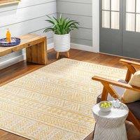 Livabliss Eagean-Global Green Ivory Yellow Pink Brown In- & Outdoor Rug | Size: 160 cm x 230 cm