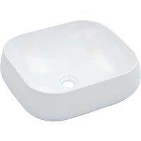 Berkfield Home Wash Basin 44.5x39.5x14.5 cm Ceramic White