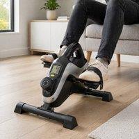 STILVORA Mini Exercise Bike with LCD Display Black