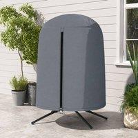 STILVORA Egg Chair Cover 190 x 128 cm Grey