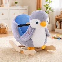 STILVORA Children's Rocking Horse with Musical Button