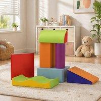 STILVORA 7 Piece Soft Play Set in Blue
