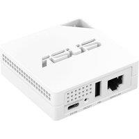 ASUS RT-AX50 Go Dual Band Wi-Fi 6 (802.11ax) mini travel router (suppo in White