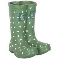 KDMD Light Green Welly Boot Planter