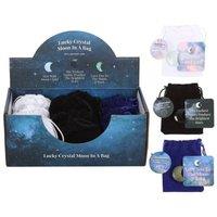 KDMD Set of 24 Lucky Crystal Moons in Display