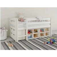 Noomi Mid Sleeper Shorty Cube Storage Set White | Size: Junior