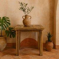 Wyld Haus Sperlonga Extendable 6 Seater Wooden Dining Table in Brown