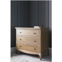 Time4sleep Loire Weathered Oak 3 Drawer Chest in Brown