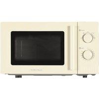 Hamilton Beach Miami Manual 800W Microwave - Sand HBMX20S in Cream