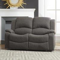 Artemis Home Marldon 2 Seat Manual Recliner Sofa in Dark Grey