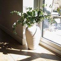 Madison & Mayfair Large Traditional White Vase