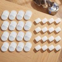 PAWHUT 16 Pack Cat Water Fountain Filters for Automatic Pet Fountain in White