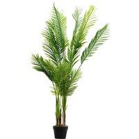 VOGREX 150cm Large Realistic Artificial Palm Tree Home Office Decor in Green