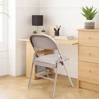KORVIXA PORTABLE HEAVY DUTY OFFICE CHAIR in Beige | Size: 100 cm