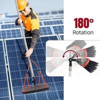 KORVIXA 7M Watered Telescopic Extendable Window Cleaning in Silver | Size: 0.6m2