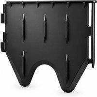 Lambu Lawn Edging, Garden Edging Border, Flexible PP PE Modular Black, 178pc in Black