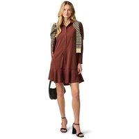 Adrianna Papell Women's Pull Over Shirt Dress in Brown | Size: Medium