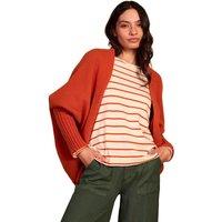 Celtic & Co Women's Long Sleeve Cocoon Cardigan in Burnt Orange | Size: XS/S