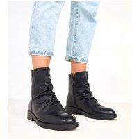 Love Lace Women's Classic Everyday Ankle Boots in with Comfort Heel in Black | Size: 6.5