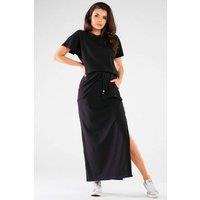 Love Lace Women's Infinite Summer Short Sleeve Breathable Dress in Black | Size: Large