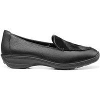 Hotter Women's Wide Fit 'Faith II' Loafers in Black | Size: 3