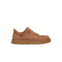 Skechers Women's Keepsakes Cozy Slip-Ins Suede & Mesh Trainers Chestnut | Size: 5
