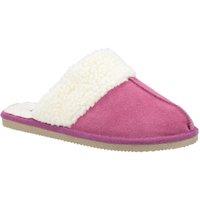 Hush Puppies Women's 'Arianna' Suede Mule Slippers in Pink | Size: 4