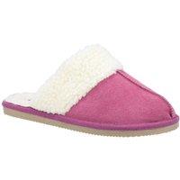 Hush Puppies Women's 'Arianna' Suede Mule Slippers in Pink | Size: 8