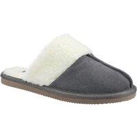 Hush Puppies Women's 'Arianna' Suede Mule Slippers in Grey | Size: 8