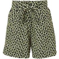 Regatta Women's Orla Kiely II Jasmine Flower Summer Shorts in Black | Size: 12
