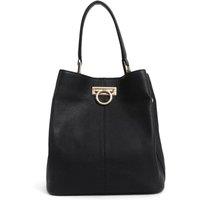 Jones Bootmaker Women's Verna Leather Shoulder Bag in Black