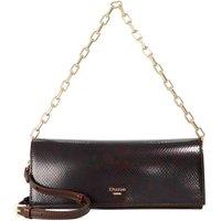 Dune London Women's 'Bemuse' Leather Clutch in Brown
