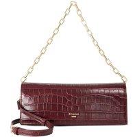 Dune London Women's 'Bemuse' Leather Clutch in Red