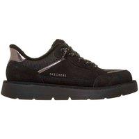 Skechers Women's Keepsakes Cozy Slip-Ins Suede & Mesh Trainers Black | Size: 7