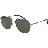 Hackett Men's HSK1152 57950 Aviator/Navigator Sunglasses in Silver