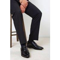 Where's That From Men's 'Liam' Oxford Lace Up Formal Work Shoes in Black | Size: 11
