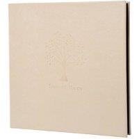 Living and Home 60-Page Photo Album with 600-Pocket Capacity for 6-Inch Photos in Beige